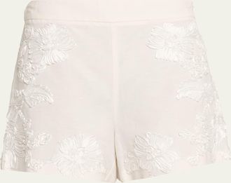 SIMKHAI Sammie Floral Shorts