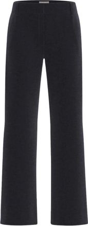 Marella Emmbaldi Pantalones Rectos - Trousers - Mujer - Azul - 2XS