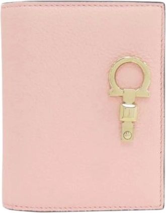 Ferragamo Pre-owned Wallets, female, Pink, Size: ONE SIZE Pre-owned Leather Wallet