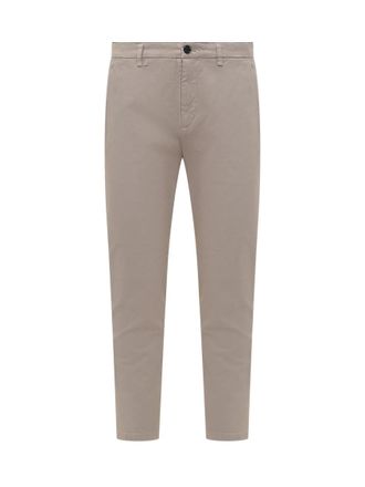 Department Five Beige Slim Chino Trousers