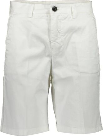 North Sails Witte Bermuda Shorts met Slim Fit - Dames - Korte Broeken - Wit - XL - Korte Broeken