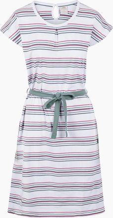 Trespass Womens Trespass Womens/Ladies Lidia Round Neck Cotton Dress - White - Size: 10/8
