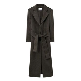 Marella Jassen, Dames, Bruin, S, Wol, Giostro Coat