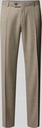 Bugatti Regular Fit Anzughose aus Schurwoll-Mix in Camel, Gr&ouml;&szlig;e 46