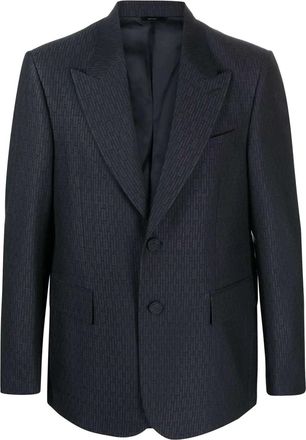 Fendi Ff Motif Wool Jacket