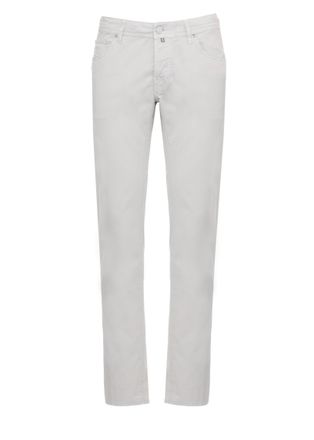 Jacob Cohen Light Grey Nick Cotton Pants