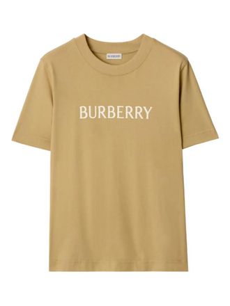 Burberry Beige Logo T-shirt