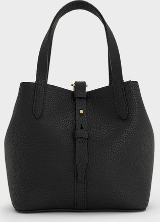 Charles & Keith Beryl Belted Bucket Bag