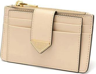 Prada Pre-owned Wallets, female, Beige, Size: ONE SIZE Pre-owned Vintage Wallet