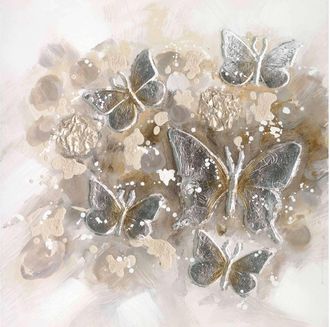 Schubiger M&ouml;bel Bild Wilde Schmetterlinge 1