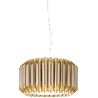 Linea Zero Linea Zero - Sospensione Moderna 1 Luce Louise In Polilux Oro D50 Made In Italy