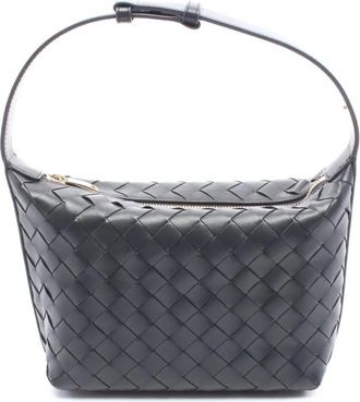 Bottega Veneta 2012-2025 Mini Calfskin Intrecciato Wallace handbag - Grey