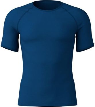 LOEFFLER Shirt S/S Transtex Merino Merinounterw&auml;sche f&uuml;r Herren | blau