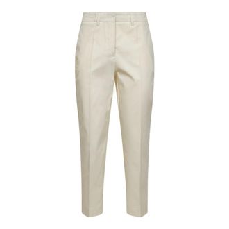 Blanca Vita Slim-fit Trousers, female, Yellow, Size: M Pares Chino Trousers