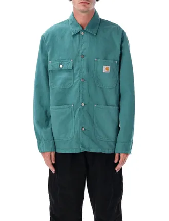 Carhartt Work in Progress Green Shirt Collar Jacket