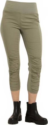 Xcvi High Waist Jetter In Olive Green