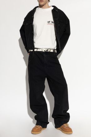 Represent T-shirt With Print, Mens, White