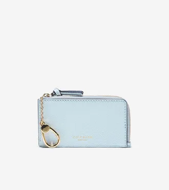 Cole Haan Womens Rachel Card Case - Blue