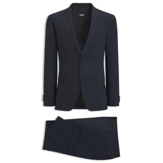 BOSS Two-piece slim-fit suit in performance-stretch fabric