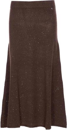 Liu Jo Brown Skirt