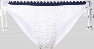 Banana Moon Banana Moon Slim Fit Bikini-Hose mit Strukturmuster Modell Jada in Weiss, Gr&ouml;&szlig;e XXL