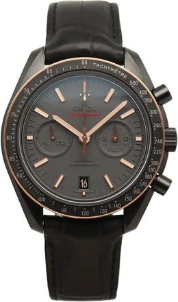 Omega Pre-owned Omega Speedmaster Chronograph Tachymeter Black Dial Mens Watch 311.63.44.51.06.001