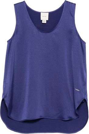 Calvin Klein Logo-appliqu&eacute; Blouse