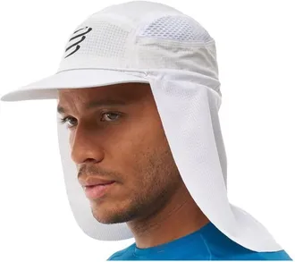Compressport Stayfresh Ice Cap Sunshade Cap - Unisex | wei&szlig;