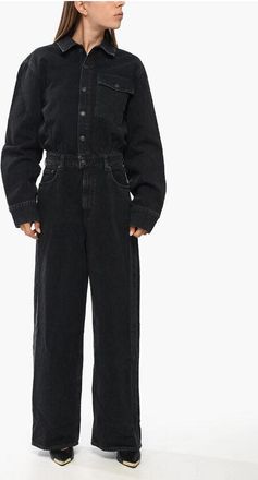 A Gold E Long Sleeved Denim TANE Jumpsuit size Xs