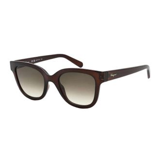 Ferragamo SF1066S 210 Dark Crystal Brown/Grey Gradient