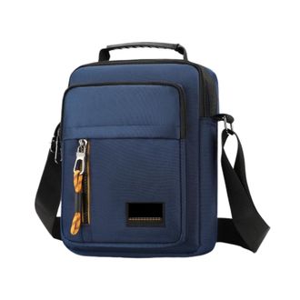 Generic Compatible For Mens Shoulder Bag Waterproof Messenger Crossbody Bags(Blue)