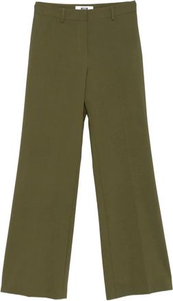 Msgm Pantaloni svasati - Verde
