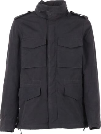 Aspesi Giacca con cappuccio - Nero