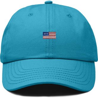 Dalix USA Flag Dad Cap in Royal Blue at Nordstrom