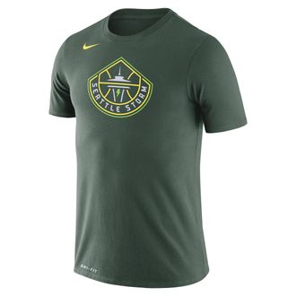 Nike Seattle Storm Logo Nike Mens Dri-FIT WNBA T-Shirt in Green | DD3648-323