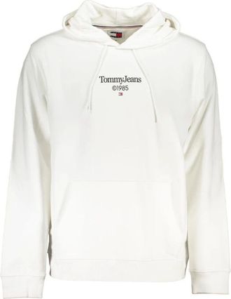 Tommy Hilfiger Heren, Sweatshirts & Hoodies, Wit, Maat: 2XL Katoen