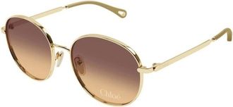 Chlo&eacute; Dames, Accessoires, Geel, Maat: 55 MM Nylon