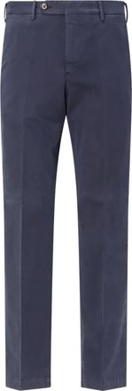 Pantaloni Torino Chinos - Heren - Nette broeken - Blauw - XL - Broeken