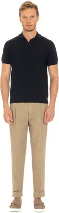Drumohr Lintz Cotton Short Sleeve Polo