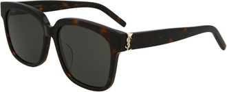 Saint Laurent Womens Slm40f 55Mm Sunglasses
