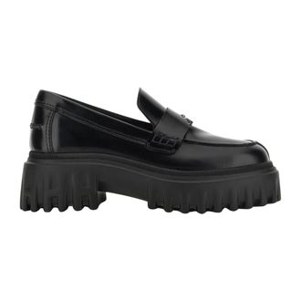 Hogan Loafers, female, Black, 5 UK, Flat Shoes for Women