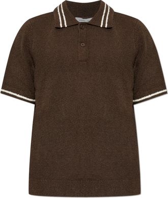 Sams&oslash;e & Sams&oslash;e Sapedro Polo - Heren - Polos - Bruin - S - Katoen - Tops