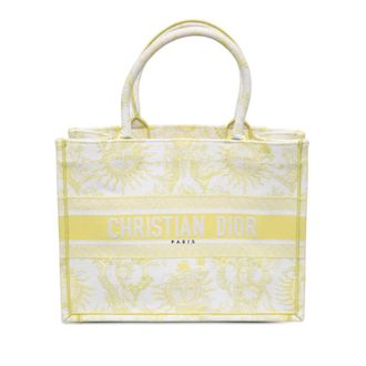 Dior Pre-owned Dior Medium Embroidered Canvas Toile de Jouy Soleil Lady D Lite Satchel Ladies 69VZPL19QJHFU8TO