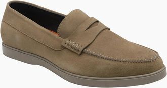 Frank Wright Mens Horn Mens Penny Loafers - Brown - Size: 12