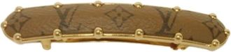 Louis Vuitton Pre-owned Sweet Dream Monogram Reverse Barrette - Dames - Vintage Accessoires - Beige - ONE Size - Vintage