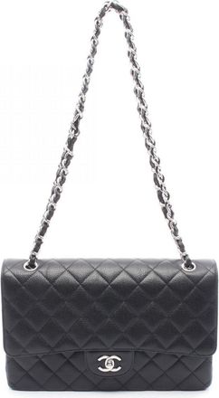Chanel Grained Calfskin Shoulder Bag (Pre-Owned)