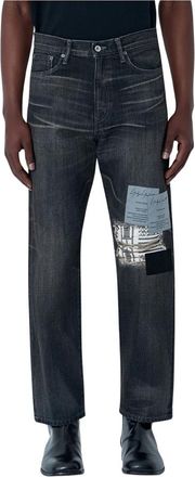 Yohji Yamamoto Savage Denim DP Basic Jeans - Heren - Regular Fit Jeans - Zwart - M - Denim - Jeans