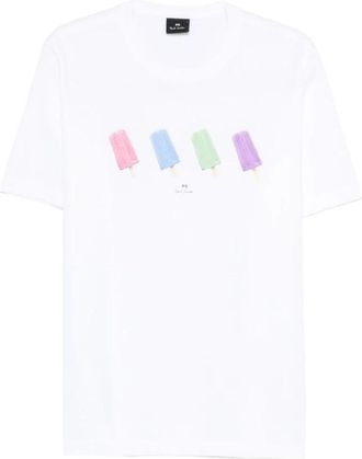 Paul Smith T-shirts en polos Wit - Heren - T-shirts - Wit - L - Tops