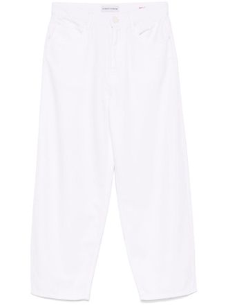 Pinko straight-leg jeans - women - Cotton/Cotton/Lyocell - 26 - White