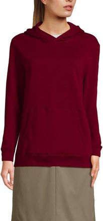 Lands End School Uniform Adult Hooded Pullover Sweatshirt in Garnet at Nordstrom, Size Xx-Small